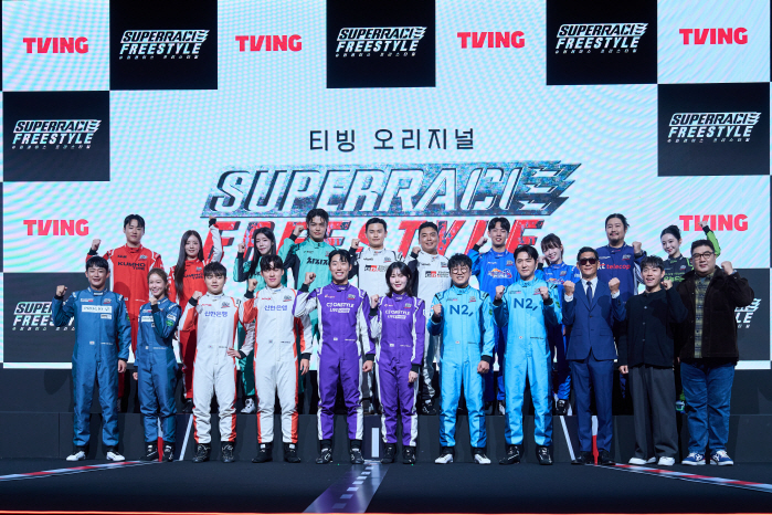 When baseball was over, I turned on the engine...Tving, this time a super race to run on the circuit (roundup)