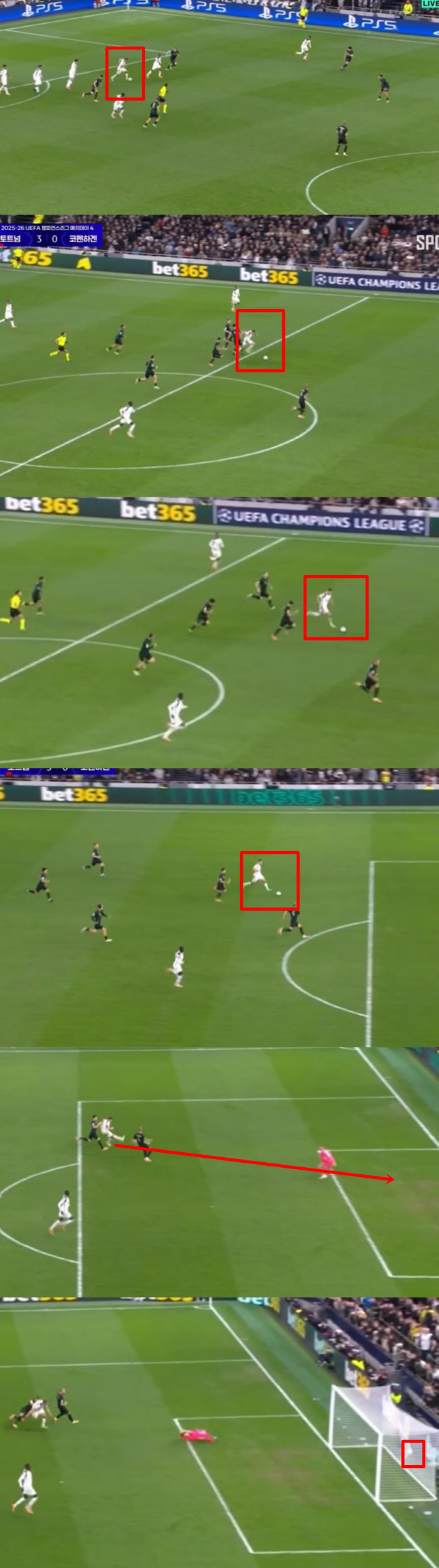 SON Bing's Crazy Vandeven's Storm Runaway Wondergoal! 10-man Tottenham, Copenhagen 40 complete defeat atmosphere by a reversal