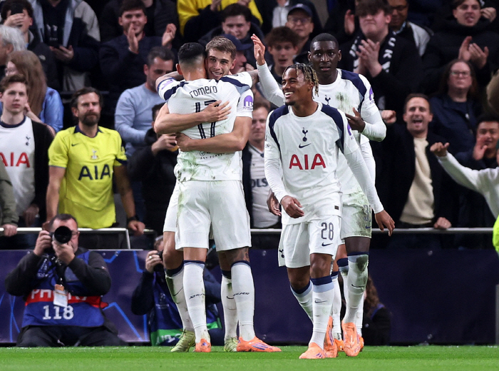 SON Bing's Crazy Vandeven's Storm Runaway Wondergoal! 10-man Tottenham, Copenhagen 40 complete defeat atmosphere by a reversal