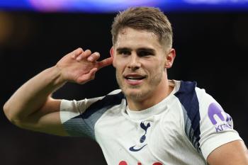  Son board! Van der Ben 80m sprint goal! Tottenham wins big over Copenhagen