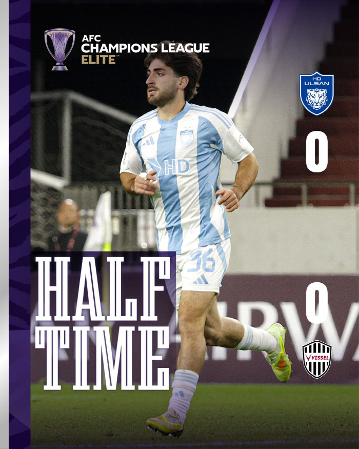 What a waste! Lee Dongkyung! Ulsan HD closes its unbeaten streak with 01 stone loss to Vissel Kobe in the away game