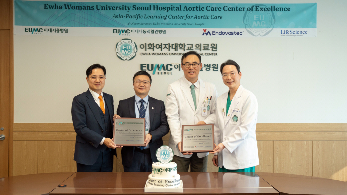 Ewha University Aortic Vascular Hospital Designated the First Endobastech Aortic International Education and Training Center in Asia