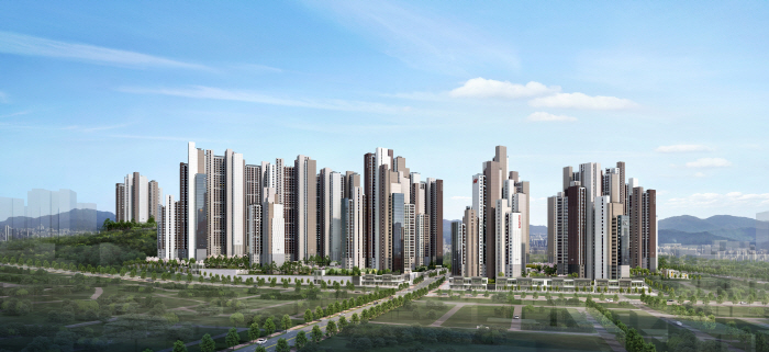 Hyundai Engineering & Construction Hillstate Gwangmyeong 11 (tentative name) opens a sample house on the 7th