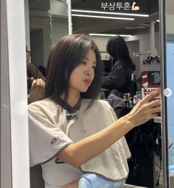 Kim Sung-eun, who has not been active, suddenly made meaningful remarks. My body and heart aches, I hope time will solve it