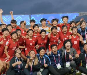 North Korea's Soccer Is Winning Cheongdae Gangster Beat Brazil to Advance to the Final for 2nd consecutive Year...Roar of joy → Kang Soo Wolrae Ceremony 