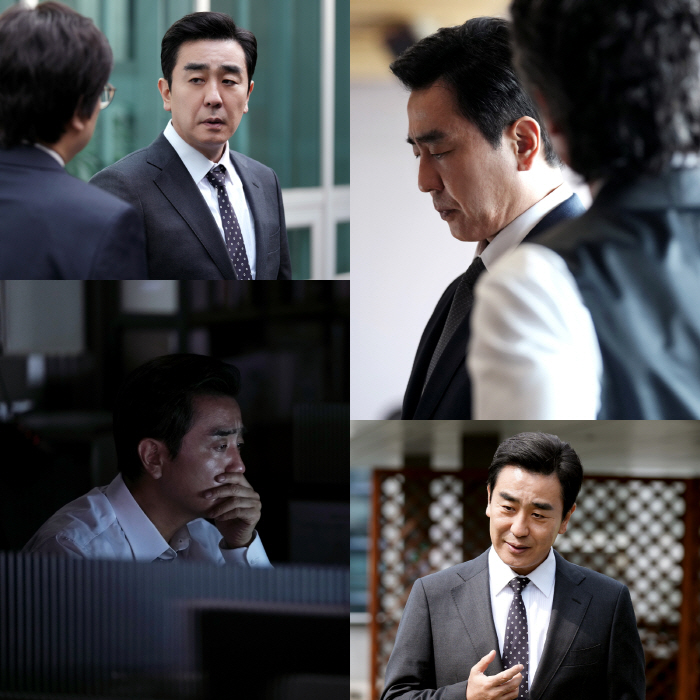 Ryu Seung-ryong took a picture of his life character in 'The Story of Manager Kim'