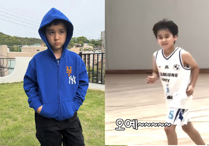 Sam Hammington, 8th-year-old Bentley scores 2 goals in basketball
