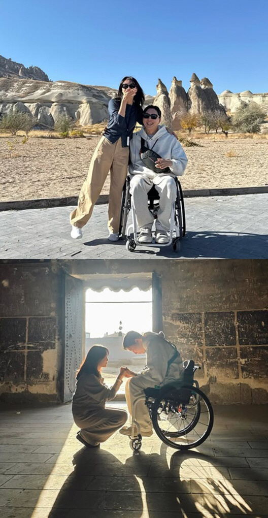 Park Wi ♥ Song Ji-eun, special news that only came a year after her marriage..First pilgrimage to Turkey