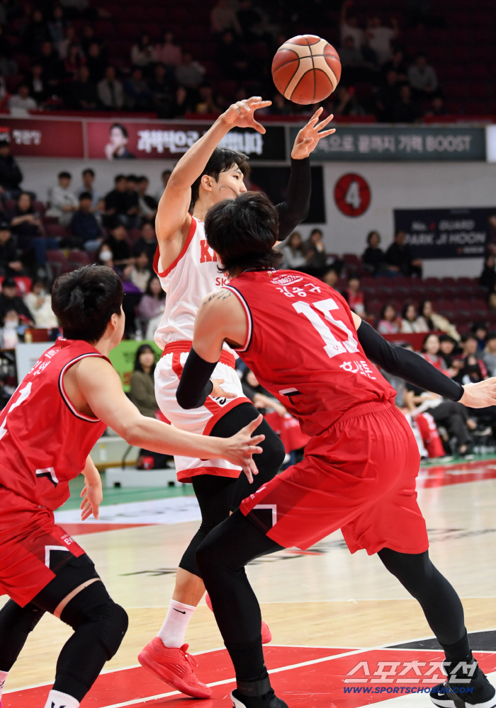  Ahn Youngjun, no-look pass