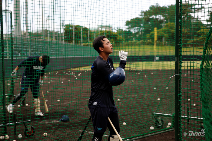 There is a reason why I brought 6,000 balls with me, why did I hit them so hard when I threw up while hitting them?