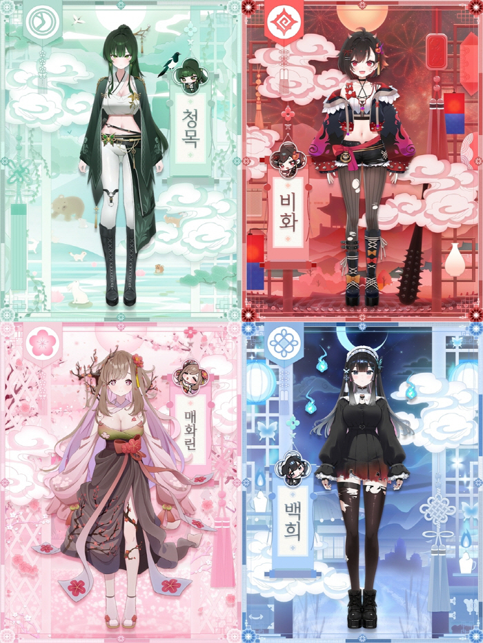 The traditional folk tale of goblin and spirits is K Virtual Idol...Junghwa made his official debut on the 8th