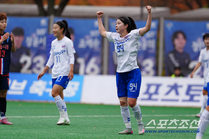 Kkot Wi-jae, who blossomed late, scored one goal and two AS Hwacheon KSPO, was close to winning the 32nd victory over Seoul City Hall
