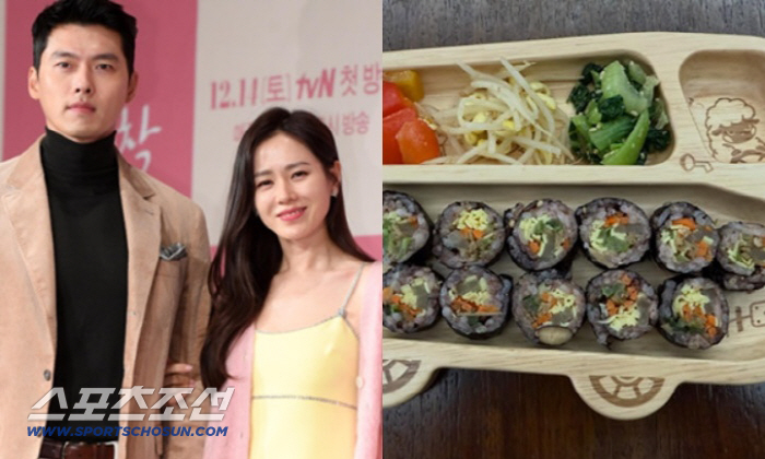 Son Ye-jin, ♥ Hyun-bin, showed off her skills for her 3-year-old son..Transformation of a gimbap chef full of sincerity