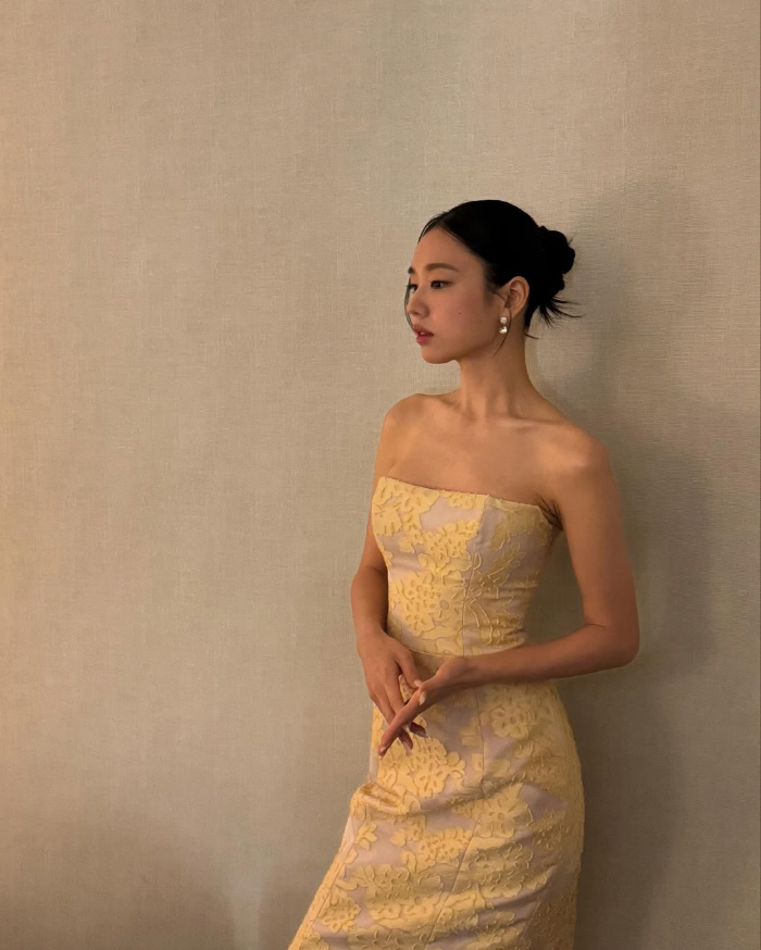 Eunjin Ahn, you're determined. The secret to your body is the first 10km of running