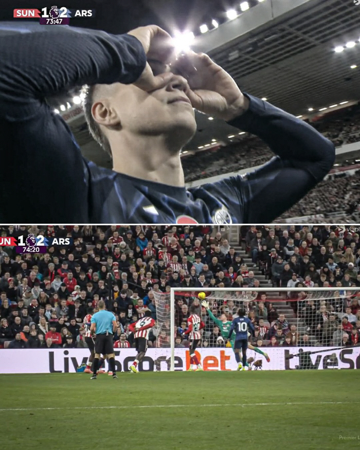 Even if I die, Sunderland, 'Treasure Valley'! The 94th-minute equalizer against Arsenal led to a 22nd match...Arsenal's scoreless  10 consecutive wins closed