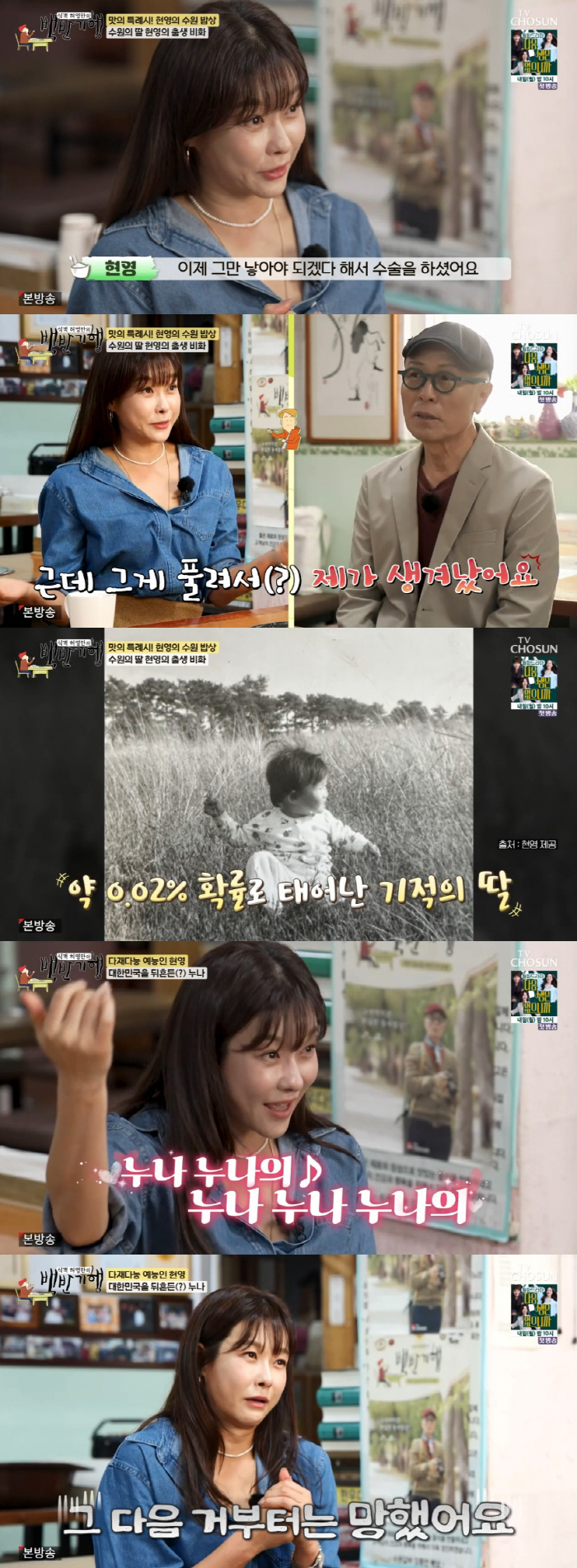 Hyunyoung, you've got 0.02 percent chanceMiracle Daughter's Birth Behind the scenes, parents fight the battle (Baekbangi)