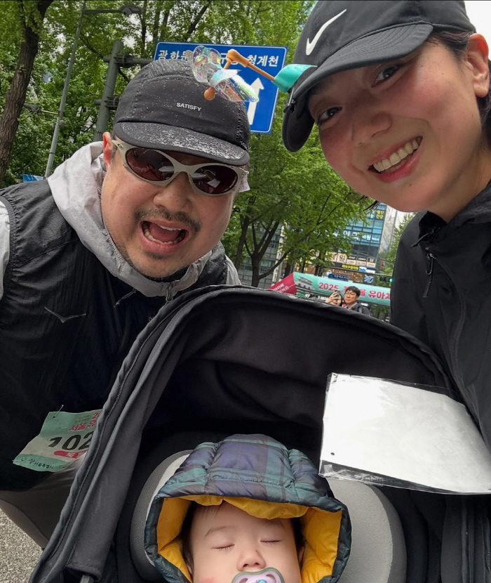 Lee Eun-hyung ♥ Kang Jae-joon, after losing 33kg, thank you for enduring my legs and I'm crying