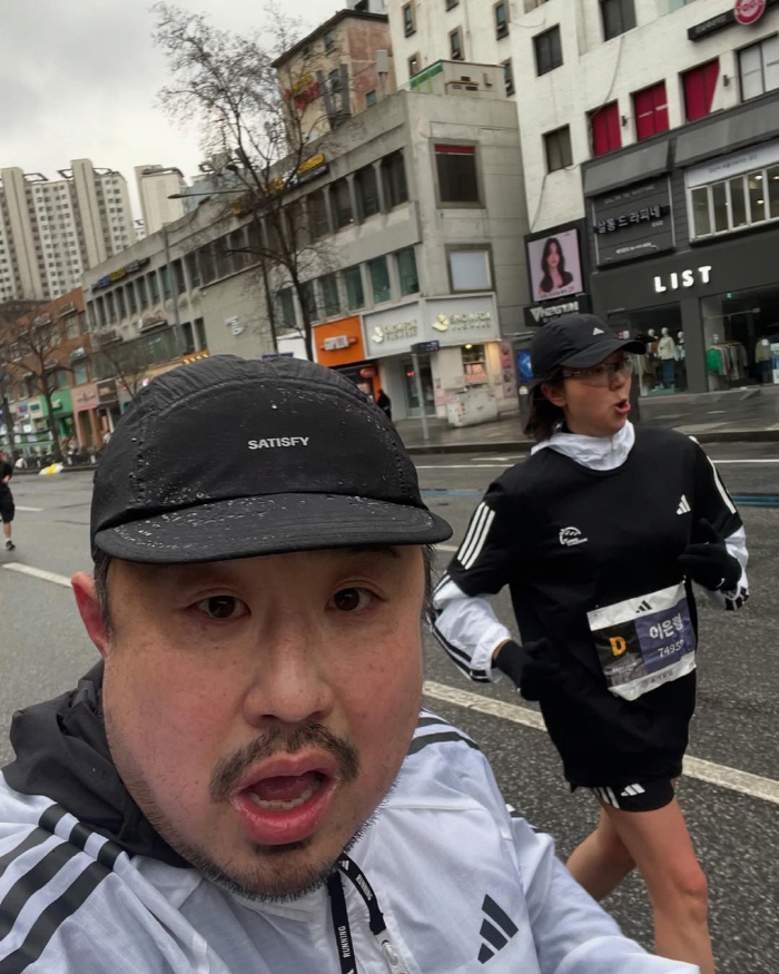 Lee Eun-hyung ♥ Kang Jae-joon, after losing 33kg, thank you for enduring my legs and I'm crying