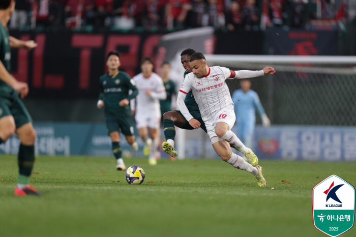 Promoted! Vasani's winning goal Bucheon and Gimpo are 10 wins and 3rd place the highest ranking of the team