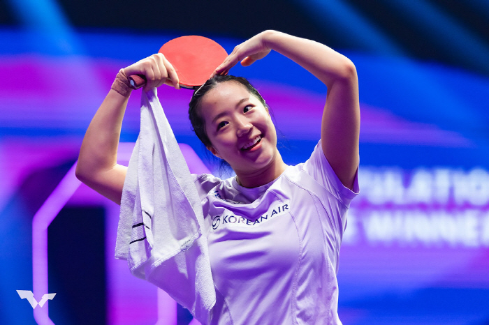 What a shame! Deuceman Shin Yu-bin, who fought three times, failed to make it to the final after a two-to-four defeat with a 17-year-old top ranker.