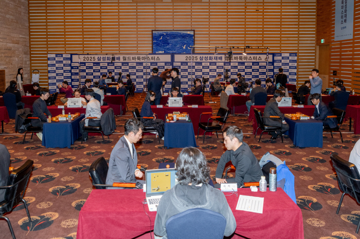 2025 Samsung Fire & Marine Insurance's World Baduk Masters, Shin Jin-seo and seven others advance to the round of 16