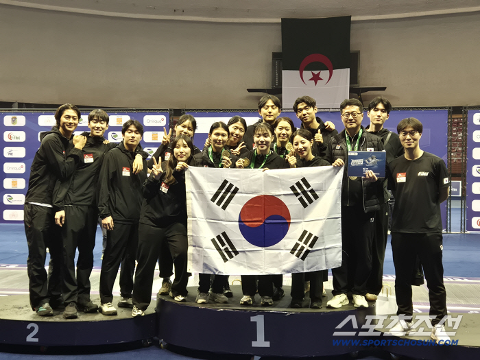Fencing Korea! 女 Sabres, Algeria World Cup, and Hungary won! Your Highness won two awards