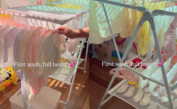 Full-term wife ♥ Lee Min-woo, ready to receive the baby..A month before giving birth, my heart is full