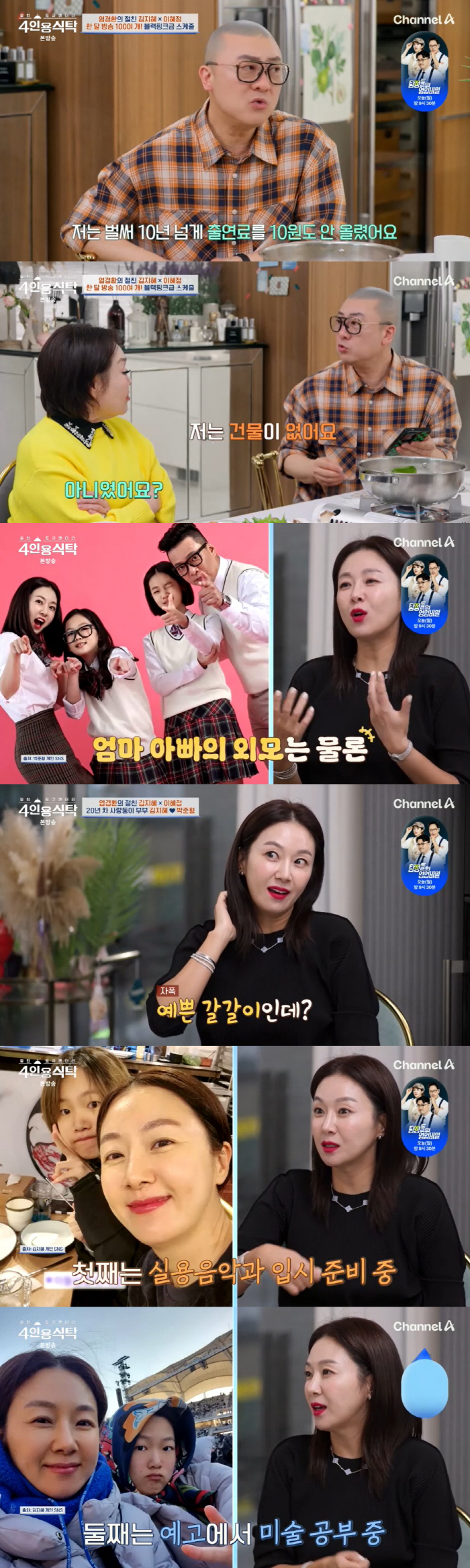 Pretty Galgal Kim Ji-hye, Park Joon-hyung ♥ Two daughters revealed The second is attending Seonhwa Art High School (for 4 people) 