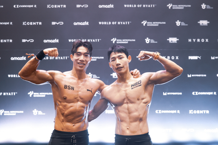 Hong Beom-seok, Amoti, and Minho ran together...High Rocks First Seoul Race Successful