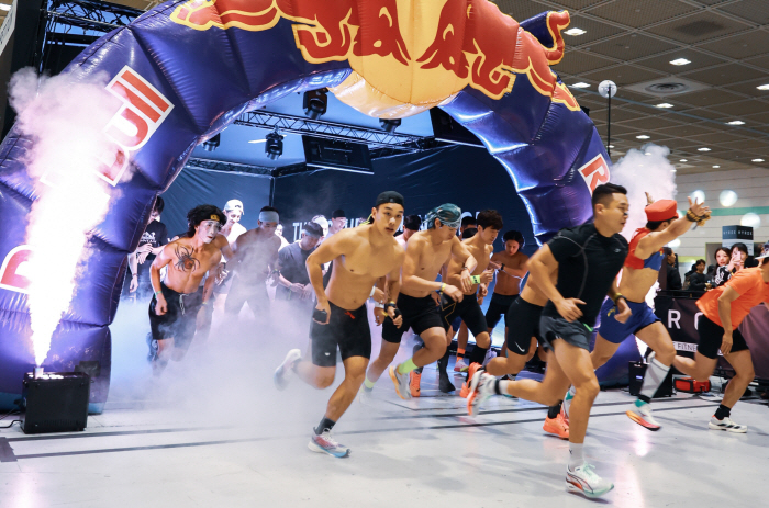 Hong Beom-seok, Amoti, and Minho ran together...High Rocks First Seoul Race Successful