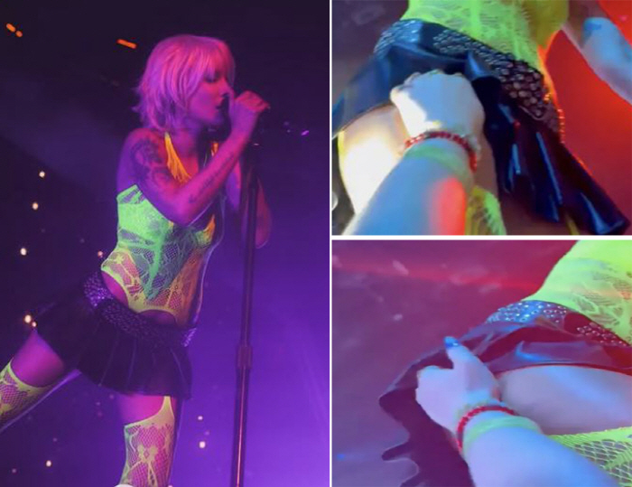 My hands are sticking out of my skirt…Shocked by sexual harassment during a concert by a famous female singer