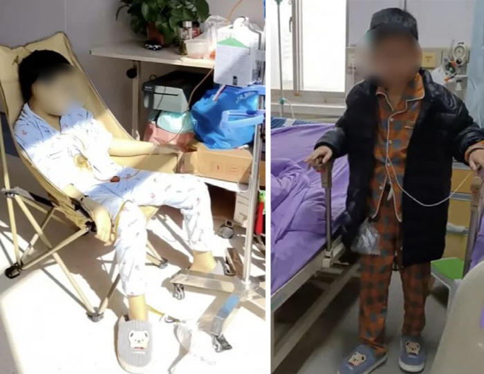 A 10-year-old boy who had most of his organs removed in a medical accident...Mom, I want to know the truth. Tears