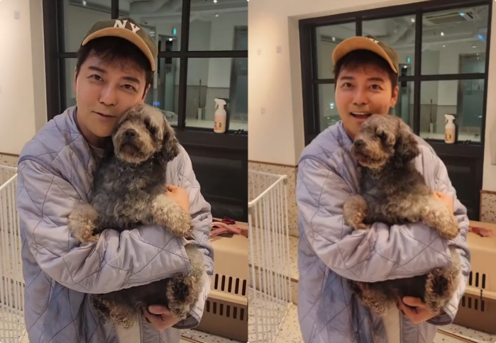 Jeon Hyun-moo, who donated 100 million won, even brought abandoned dogs on his birthday Visit the shelter on the day, hug the rescue dog