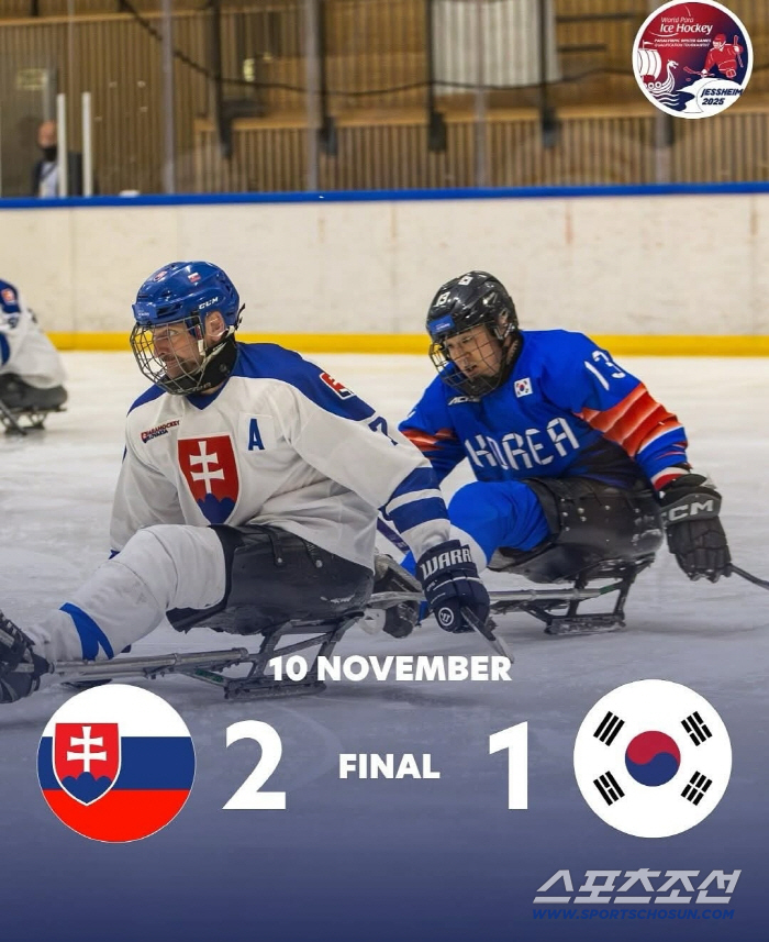 Para ice hockey, which was written in Pyeongchang as a reality, can't make it to Milan, but failed to play for 5 consecutive games due to Slovakia's loss