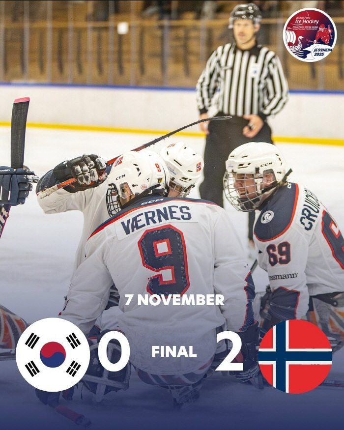 Para ice hockey, which was written in Pyeongchang as a reality, can't make it to Milan, but failed to play for 5 consecutive games due to Slovakia's loss