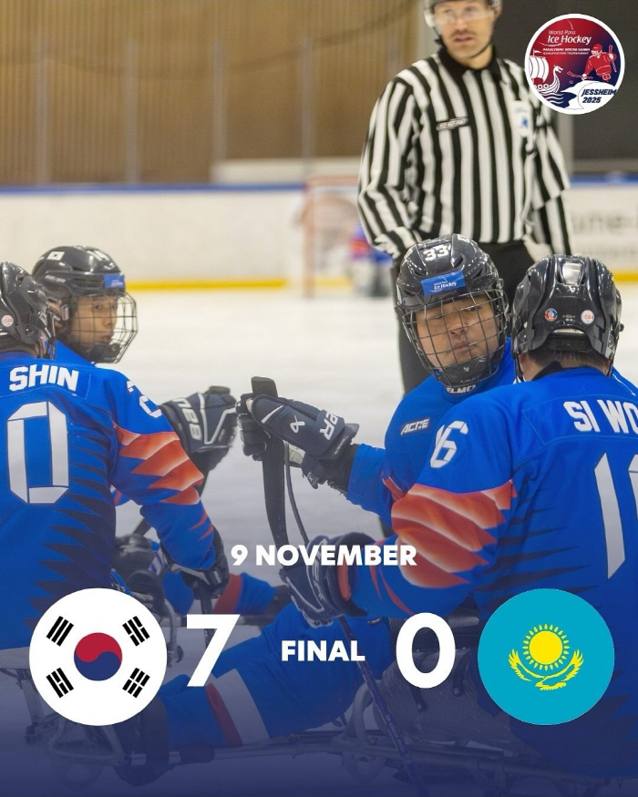 Para ice hockey, which was written in Pyeongchang as a reality, can't make it to Milan, but failed to play for 5 consecutive games due to Slovakia's loss