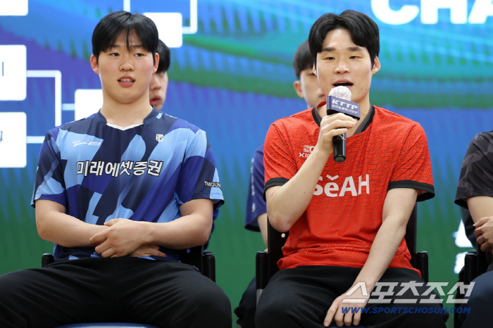 The professional table tennis league will open at Gwangmyeong Civic Gymnasium on the 14th (Finalin Kwangmyong Media Day) as mentioned by top ranker Woo-jin and Yang Ha-eun of the dream stage for young professional league players