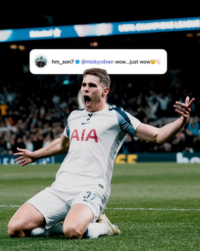 Son Heungmin is so powerful! Recognized as the best defender in history...Reminds me of Vertonghen → Strikers, cheer up