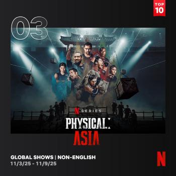 , Surviving according to the manual..Physical Asia ranks third in non-English TV shows for 2 consecutive weeks