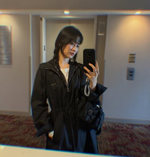 Park Ha-sun, wasn't it waterproof for the function of luxury P company's rain jacket?