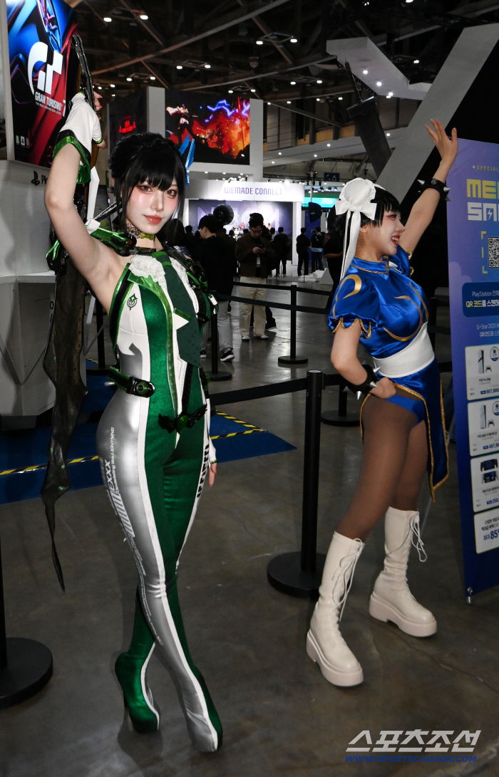  G-Star 2025, a character in the eye-catching game