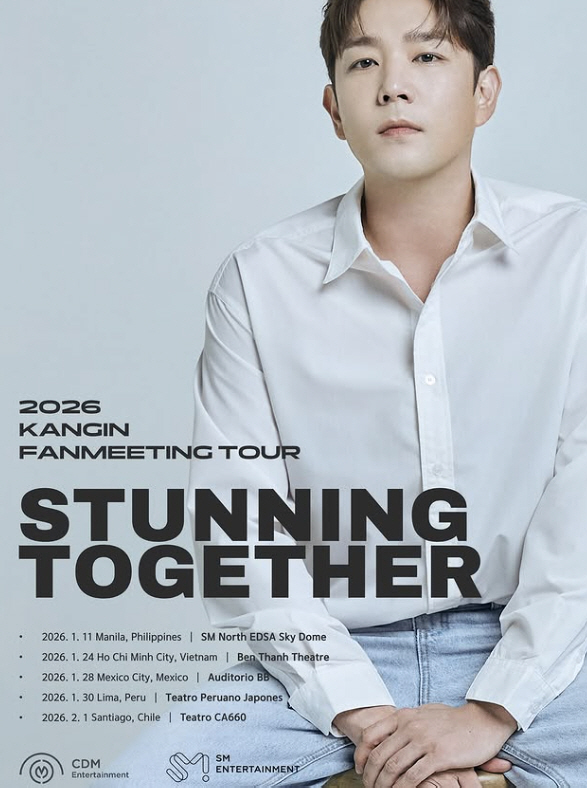 Kangin to Resume Activities With First Solo Fan Meeting Tour in Six Years