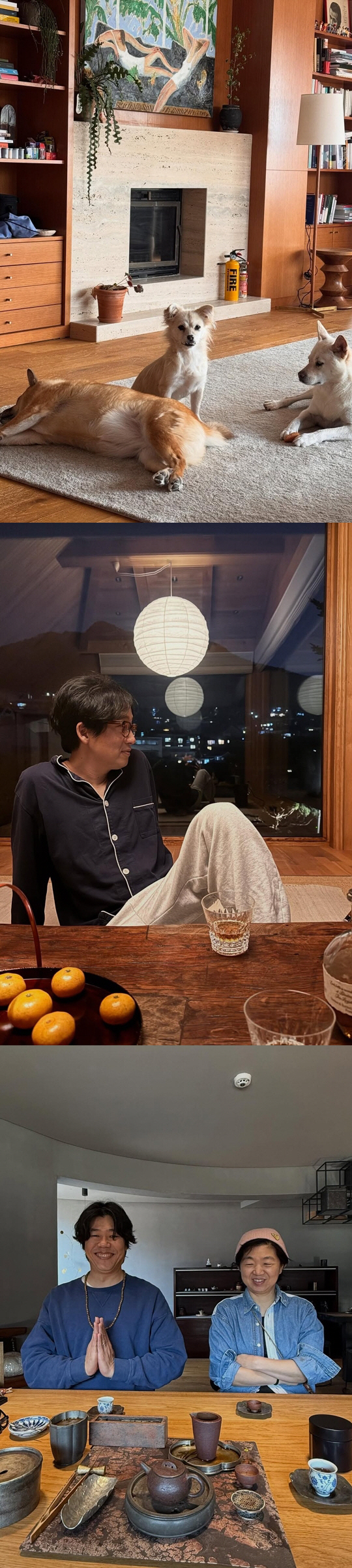 Lee Hyo-ri ♥ Lee Sang-soon, healing in the cozy living room atmosphere of 6 billion won