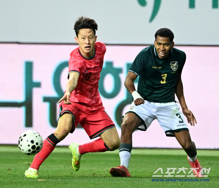  Plan A returns, but Hong Myung-bo finishes the first half 00 with Bolivia