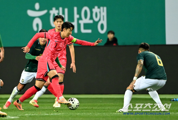  Son Heungmin's fantastic FK  Jo Kyu Sung's return shot! South Korea, Bolivia 20 Winnows Over 2 Defenders