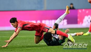  Lee Jae-sung falls to Bolivia's defense