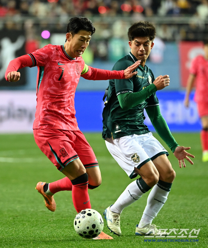  Son Heung-min breaks through Bolivia's door