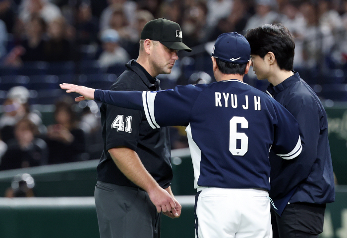Moon Hyun-bin's first hit at Tokyo Dome was unfairly taken away by the misjudgment that Korea can but MLB can't