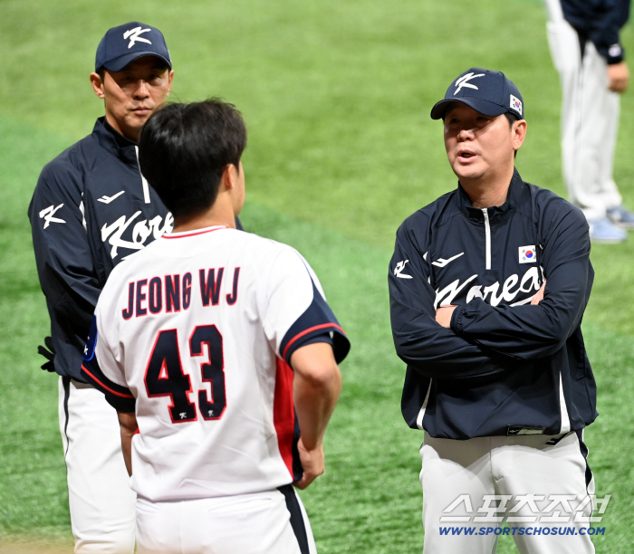 There was a reason why Ryu Ji-hyun hid it. High school graduate rookie Jung Woo-joo will start the 2nd round at Tokyo Dome