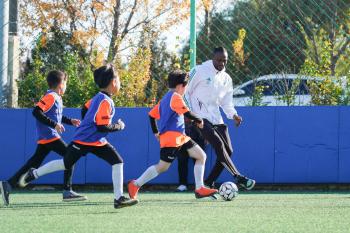 Gamboatumashi, Jeonbuk, Turned into a Daily Soccer Instructor, A Meaningful Time with Multicultural Children